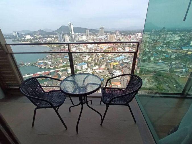 รูป คอนโดให้เช่า ศรีราชา Marina Bayfront ห้องวิวทะเล พร้อมอยู่ - รูปที่ 14/16