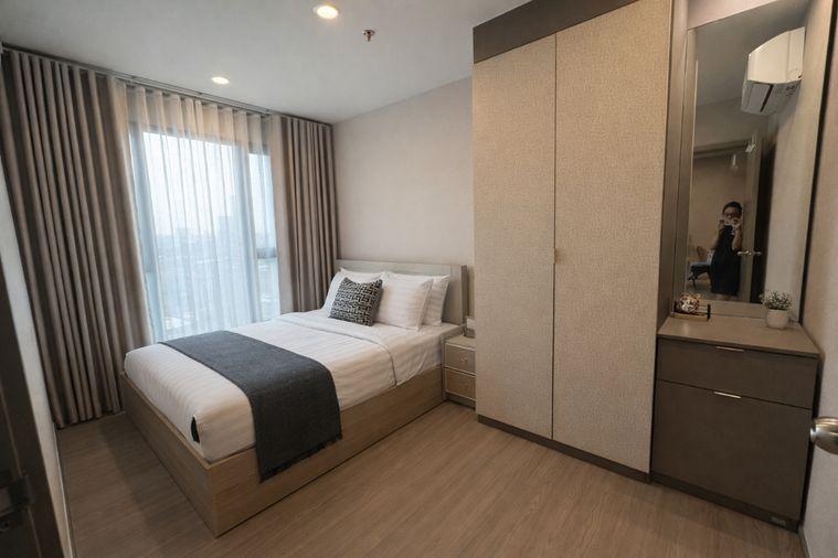 picture 💙 Modern Room For Rent 📌 Aspire Sukhumvit – Rama 4 Condominium (Line: @rent2022) | Near BTS Phra Khanong  ✨ Ready to move in! ✨ 📌 Ref Code: A11155 - 8/10