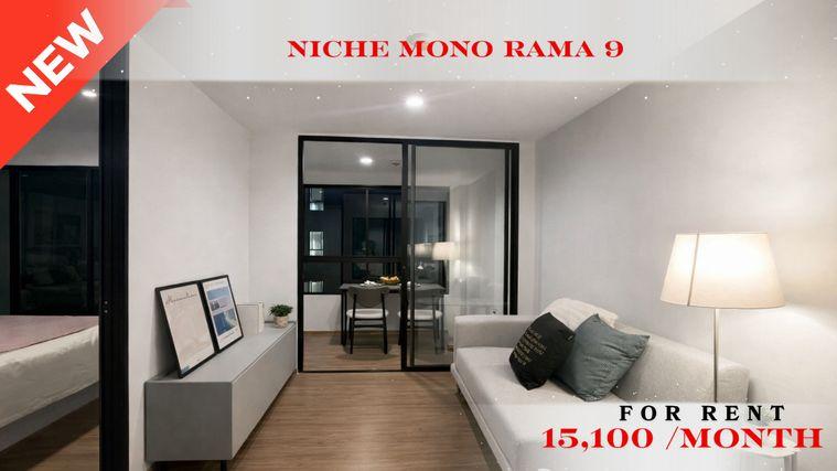 picture 💝 Fully Furnished Unit For Rent 📌 Niche Mono Rama 9 (Line: @rent2022) | Near MRT Thailand Cultural Centre  ✨ Ready to move in! ✨ 📌 Ref Code: A11180 - 1/10