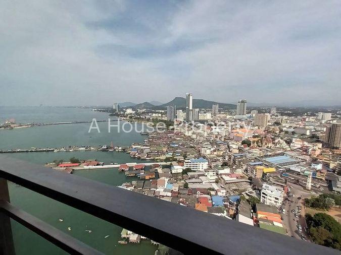 รูป คอนโดให้เช่า ศรีราชา Marina Bayfront ห้องวิวทะเล พร้อมอยู่ - รูปที่ 15/16
