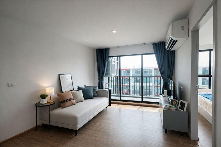 รูป 🍀🍀 Prime condo location 🚆ให้เช่า📌 นิช โมโน พระราม 9(Line:@rent2022)MRT ศูนย์วัฒนธรรมแห่งประเทศไทย✨พร้อมเข้าอยู่  ✨ A11183 - รูปที่ 9/16