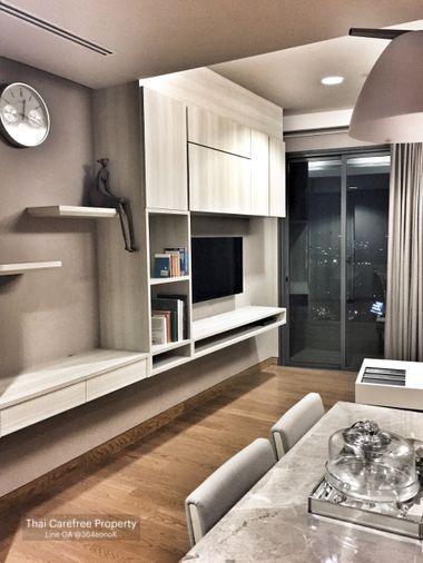 รูป ดอะ ลุมพินี 24 | 2 ห้องนอนชั้นสูงพร้อมวิวแม่น้ำและเมืองตระการตา 42,000 บาท / เดือน - รูปที่ 12/19