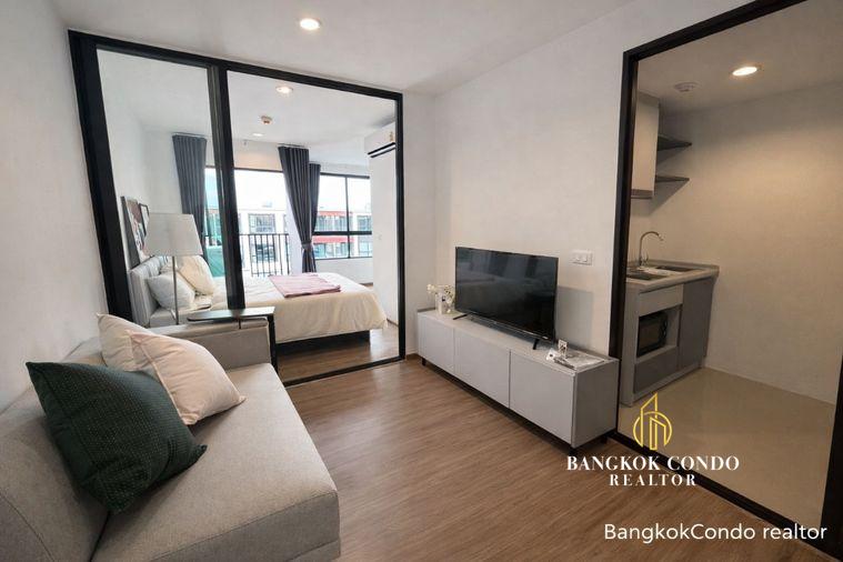 picture 💝 Fully Furnished Unit For Rent 📌 Niche Mono Rama 9 (Line: @rent2022) | Near MRT Thailand Cultural Centre ✨ Ready to move in! ✨ 📌 Ref Code: A11179 - 3/12