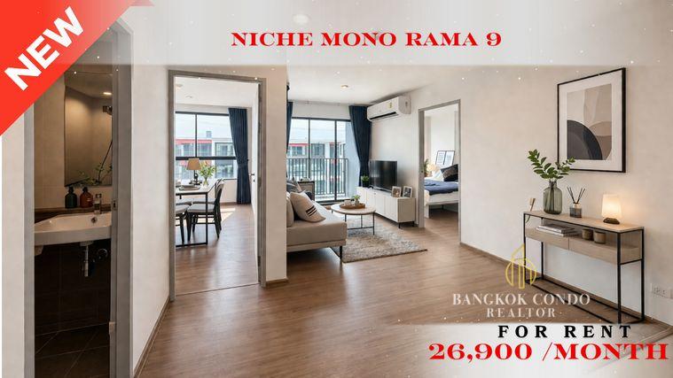รูป 🍀🍀 Prime condo location 🚆ให้เช่า📌 นิช โมโน พระราม 9(Line:@rent2022)MRT ศูนย์วัฒนธรรมแห่งประเทศไทย✨พร้อมเข้าอยู่ ✨ A11183 - รูปที่ 1/16