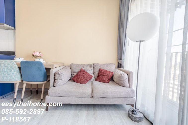 รูป [ขายคอนโด พร้อมผู้เช่าถึงมิ.ย. 69! P-118567] แอทโมซ ลาดพร้าว 71 ใกล้รถไฟฟ้าสายสีเหลือง เขตลาดพร้าว 085-592-2897 Line: @easythaihome - รูปที่ 12/19
