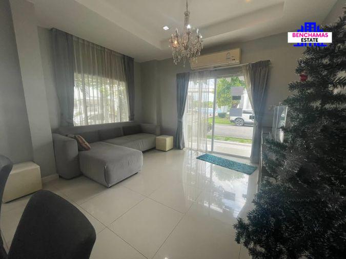 picture Single house for sale at Lanceo NOV Ramintra–Khubon 38, Plan 13. Spacious living area. - 3/5
