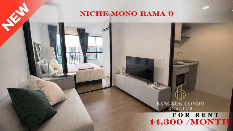 รูป 🍀🍀 Fully Furnished 💝ให้เช่า📌 นิช โมโน พระราม 9(Line:@rent2022)MRT ศูนย์วัฒนธรรมแห่งประเทศไทย✨พร้อมเข้าอยู่ ✨ A11179 - รูปที่ 1/12