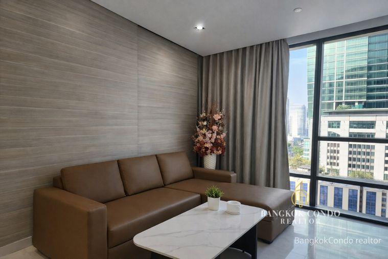 picture 🚆 Prime Condo Location For Rent 📌 The Bangkok Sathorn (Line: @rent2022) | Near BTS Surasak ✨ Ready to move in! ✨ 📌 Ref Code: A10209 - 4/16