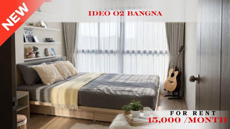 picture 🚆 Prime Condo Location For Rent 📌 Ideo O2 Condominium (Line: @rent2022) | Prime Bangna Location  ✨ Ready to move in! ✨ 📌 Ref Code: A11168 - 1/12