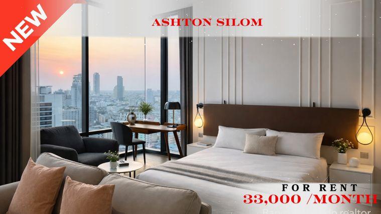 รูป 🍀🍀🍀Prime condo Location 🚆ให้เช่า📌แอชตัน สีลม(Line:@rent2022) พร้อมเข้าอยู่ ✨ A02414 - รูปที่ 1/13