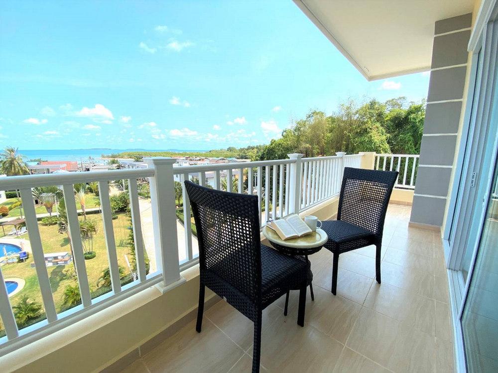 รูป Call : 061-287-8994 Ocean View Residential Community แหลมแม่พิมพ์ ระยอง, คอนโดวิวทะเล วิวสวน ระเบียงใหญ่ มีหลายขนาด หลายห้องให้เลือก - รูปที่ 4/14