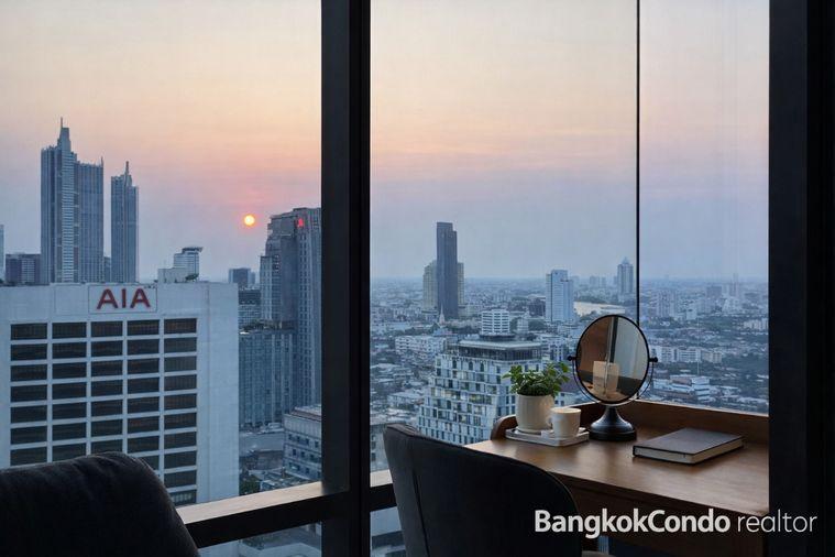 รูป 🍀🍀🍀Prime condo Location 🚆ให้เช่า📌แอชตัน สีลม(Line:@rent2022) พร้อมเข้าอยู่ ✨ A02414 - รูปที่ 5/13