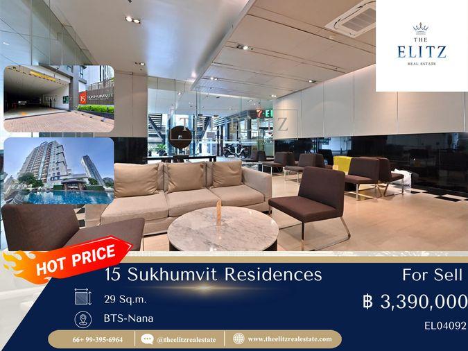 รูป ✨ สัมผัสการอยู่อาศัยใจกลางเมือง ที่ 15 Sukhumvit Residences พร้อมความเรียบหรูและความสบายในทุกวัน ❤️ - รูปที่ 1/9