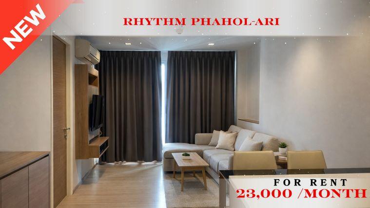 picture 🚆🔥 Prime Condo Location For Rent 📍 Rhythm Phahol–Ari  (Line: @rent2022) | Prime Ari Location  ✨ Ready to move in! ✨ 📌 Ref Code: A03604 - 1/9