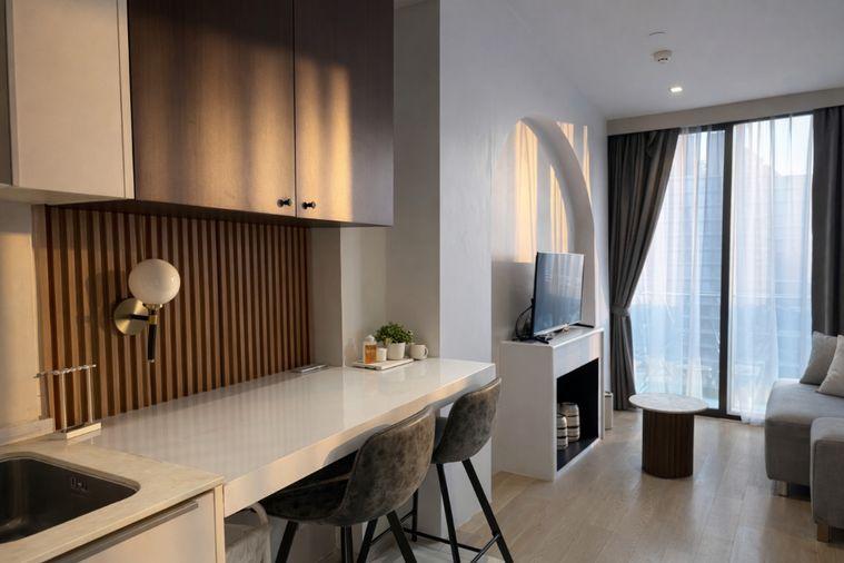รูป 🍀🍀🍀Prime condo Location 🚆ให้เช่า📌แอชตัน สีลม(Line:@rent2022) พร้อมเข้าอยู่ ✨ A02414 - รูปที่ 6/13