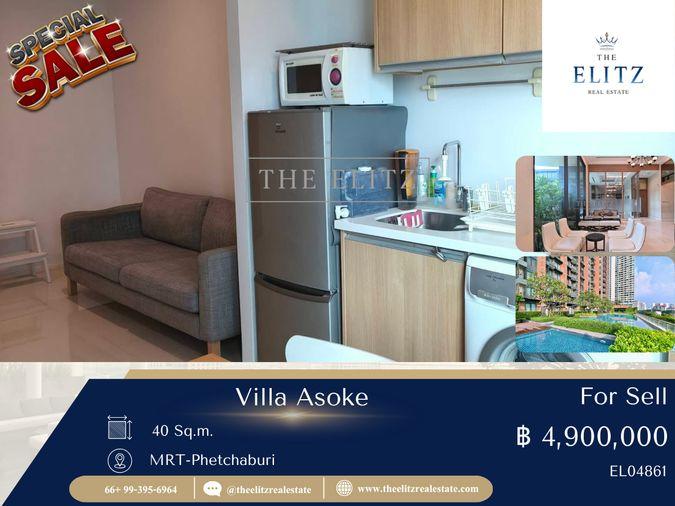 รูป ✨ให้ทุกวันของคุณเต็มไปด้วยความสบาย ที่ Villa Asoke พื้นที่ที่ออกแบบมาเพื่อการพักผ่อน ❤️ - รูปที่ 1/15