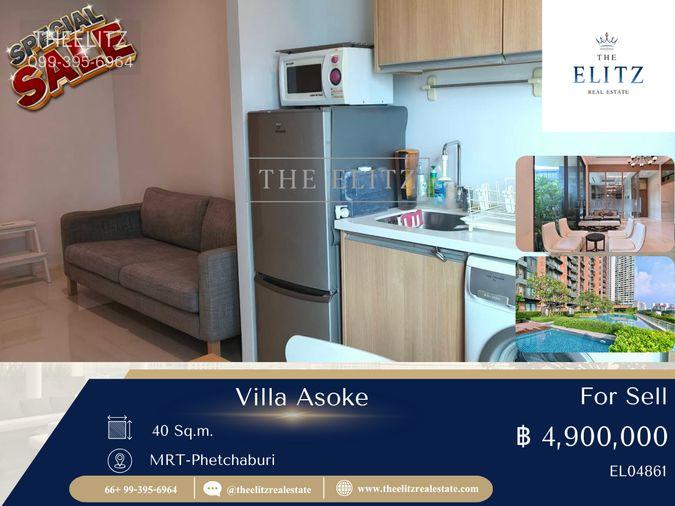 รูป ✨ให้ทุกวันของคุณเต็มไปด้วยความสบาย ที่ Villa Asoke พื้นที่ที่ออกแบบมาเพื่อการพักผ่อน ❤️ - รูปที่ 1/15