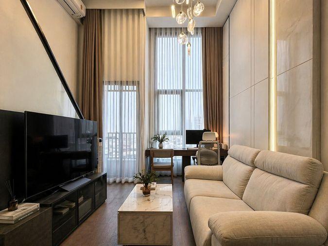 รูป 🍀🍀 Fully furnished💝 ให้เช่า📌 พาร์ค ออริจิ้น จุฬา-สามย่าน  (Line: @rent2022)BTS พญาไท พร้อมเข้าอยู่ 🔖A10967 - รูปที่ 5/8