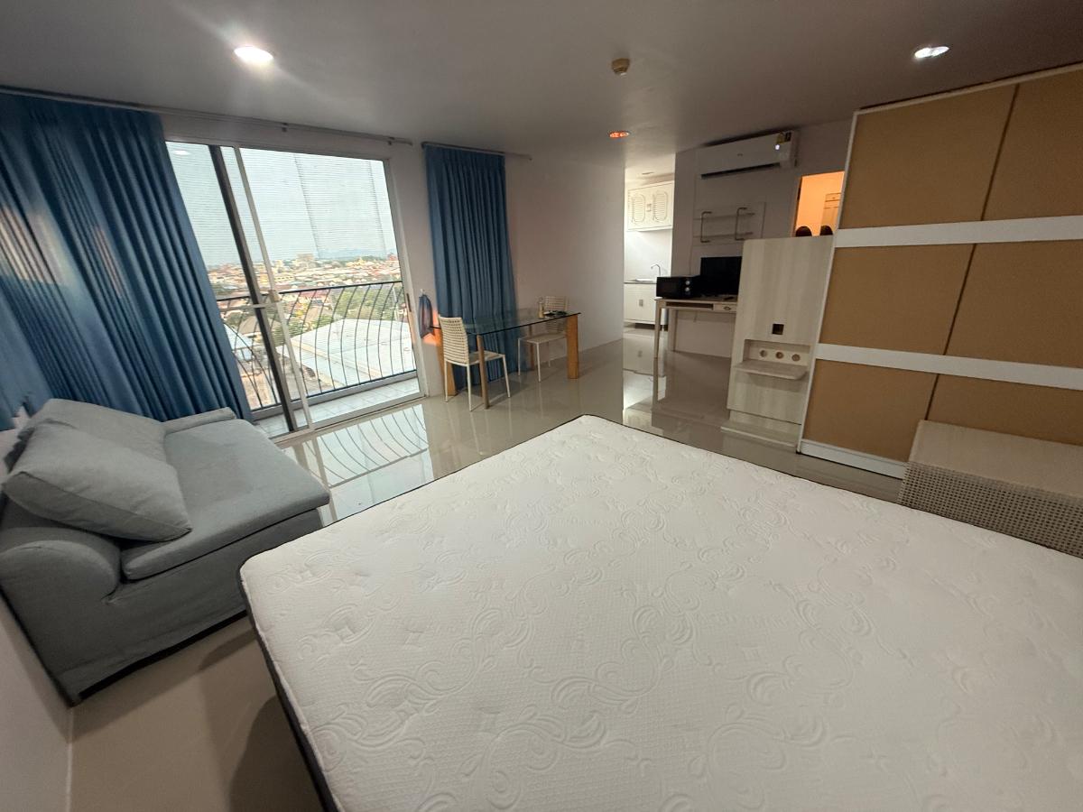 รูป 🔴ห้องใหญ่🪐🪐🪐ไลฟ์ วีล่า คาซ่า ชั้น 8ตึก A studio 43 ตรม. ใกล้ตลาดนาเกลือ จอกรถได้ 2 คันขึ้นไป🪐🪐🪐 - รูปที่ 6/24