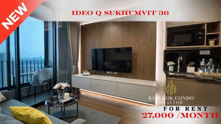 รูป 🍀🍀 Prime Condo Location🚆ให้เช่า📌 ไอดีโอ คิว สุขุมวิท 36 (Line:@rent2022)BTS ทองหล่อ✨พร้อมเข้าอยู่🔖A11193 - รูปที่ 1/12