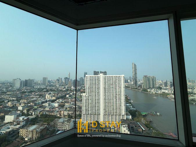 picture For Sell Watermark Chaophraya High floor River view very cozy room DS2808 | Line @Dstay - 27/28