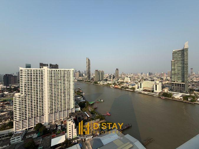 picture For Sell Watermark Chaophraya High floor River view very cozy room DS2808 | Line @Dstay - 13/28