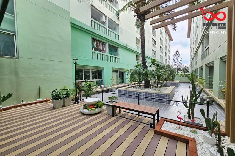 รูป ขายบ้านสวนปาล์ม คอนโดมิเนียม แจ้งวัฒนะ 30ตรม. ชั้น 4 ใกล้รถไฟฟ้าสีชมพู เลี่ยงเมืองปากเกร็ด  - รูปที่ 8/8