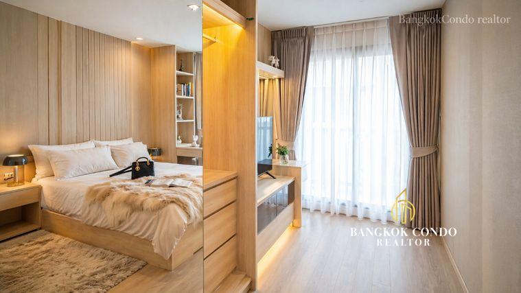 picture 💝🚆 Fully Furnished Unit For Rent 📌 Life Ladprao Condominium (Line: @rent2022) | Near MRT Phahon Yothin ✨ Ready to move in! ✨ 📌 Ref Code: A11198 - 7/12