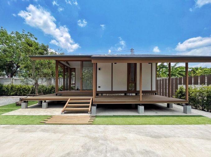 picture 🏠Prefabricated Modular Homes for Sale: Studio House with 1 Bathroom and Built-in Balcony. Construction Services Nationwide.🪴 - 1/18