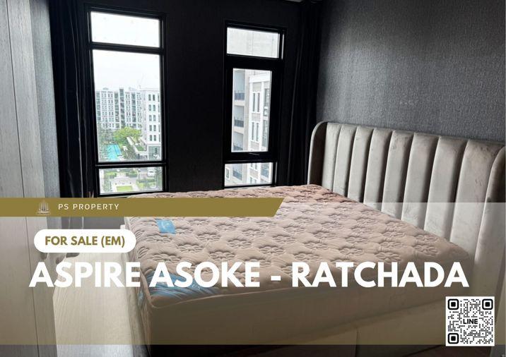 รูป ขายด่วน ✨ Aspire Asoke - Ratchada ✨ เฟอร์นิเจอร์ และ เครื่องใช้ไฟฟ้าครบ ใกล้ MRT พระราม 9 - รูปที่ 1/9