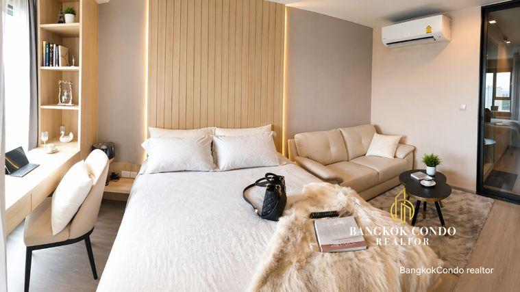 picture 💝🚆 Fully Furnished Unit For Rent 📌 Life Ladprao Condominium (Line: @rent2022) | Near MRT Phahon Yothin ✨ Ready to move in! ✨ 📌 Ref Code: A11198 - 2/12