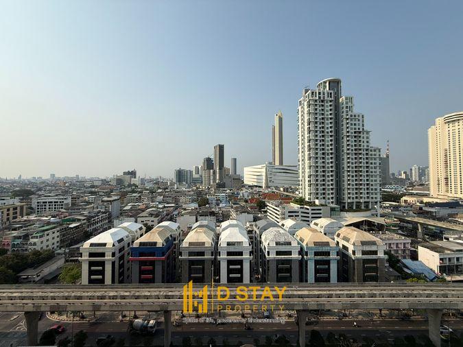 รูป ให้เช่า Urbano Absolute Sathorn-Taksin ชั้นสูง วิวเมือง ตกแต่งครบ DS2811 | Line @Dstay - รูปที่ 19/20