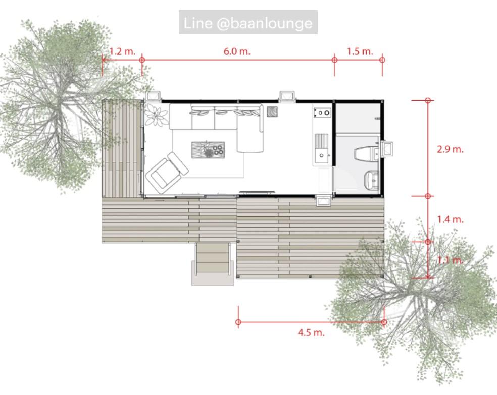 รูป 🏠ขายบ้านสำเร็จรูป บ้านโมดูลาร์ สตูดิโอ 1ห้องน้ำ และระเบียงในตัว รับสร้างทั่วประเทศ🪴 - รูปที่ 18/18