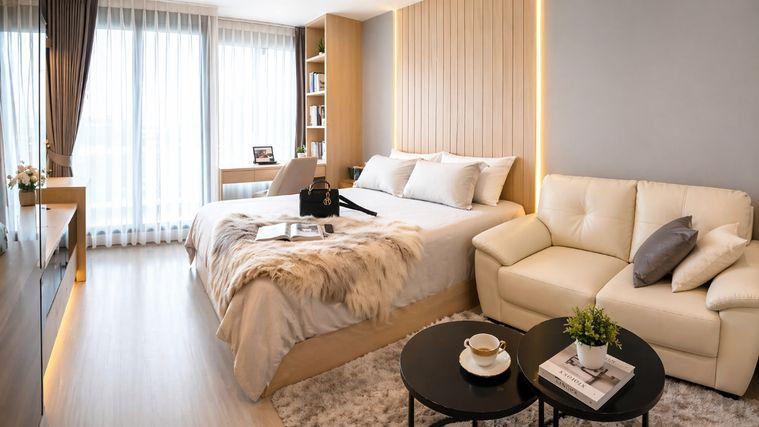 picture 💝🚆 Fully Furnished Unit For Rent 📌 Life Ladprao Condominium (Line: @rent2022) | Near MRT Phahon Yothin  ✨ Ready to move in! ✨ 📌 Ref Code: A11198 - 3/12