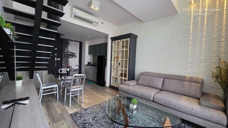 รูป ให้เช่าคอนโด เดอะลอฟท์ เอกมัย(บีทีเอสเอกมัย) Free Wifi (SA-01) - รูปที่ 2/13
