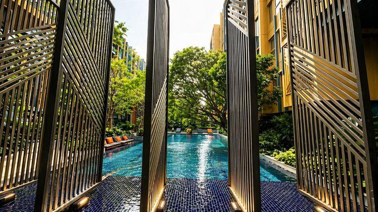 รูป 🍀🍀Prime condo location 🚆ให้เช่า📌เดอะเบส สุขุมวิท50 (Line:@rent2022) พร้อมเข้าอยู่ ✨ A00764 - รูปที่ 8/11