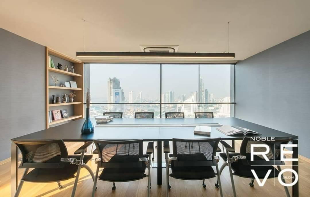รูป 🔥 ขายคอนโดใจกลางย่านธุรกิจ วิวสวย 🌳 Noble Revo Silom โนเบิล รีโว สีลม เฟอร์นิเจอร์ Built-in ทั้งห้อง ใกล้  BTS สุรศักดิ์  - รูปที่ 13/20