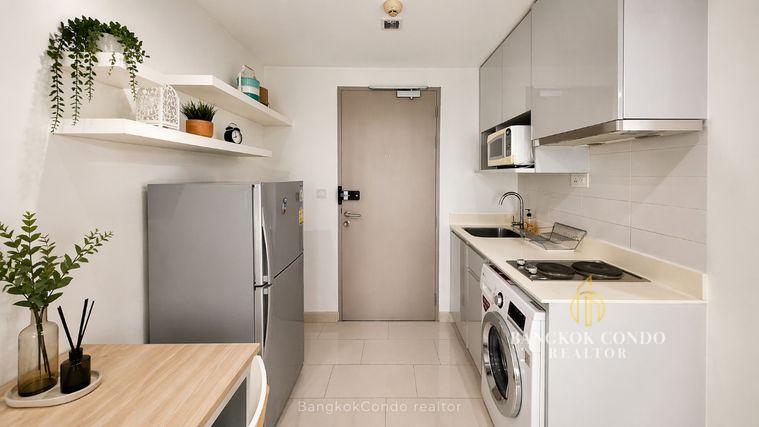 picture 💝🚆 Fully Furnished Unit For Rent 📌 Ideo Mobi Sukhumvit 81 (Line: @rent2022) | Near BTS On Nut ✨ Ready to move in! ✨ 📌 Ref Code: A00725 - 8/13