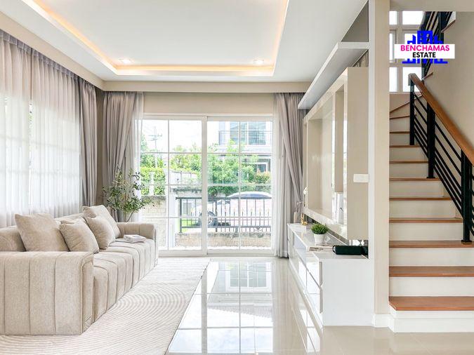 รูป 🔥ขายด่วนบ้านแฝดสไตล์โมเดิร์นอังกฤษ หลังมุม ใกล้ BTS ทำเลสาทร🔥Golden Neo Sathorn โกลเด้น นีโอ สาทร - รูปที่ 6/21
