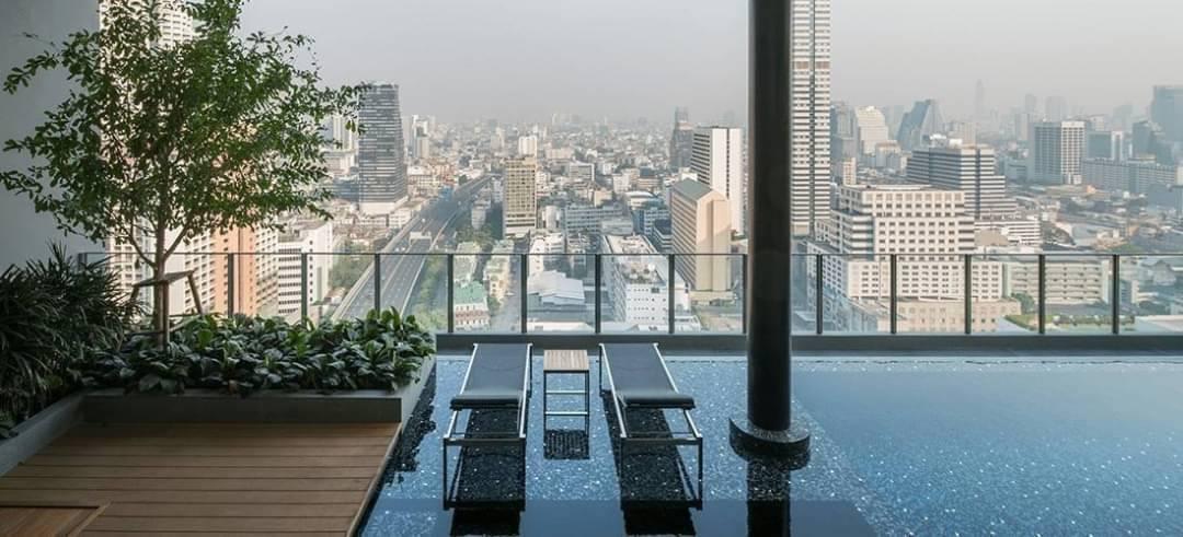 รูป 🔥 ขายคอนโดใจกลางย่านธุรกิจ วิวสวย 🌳 Noble Revo Silom โนเบิล รีโว สีลม เฟอร์นิเจอร์ Built-in ทั้งห้อง ใกล้  BTS สุรศักดิ์  - รูปที่ 15/20