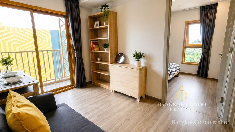รูป 🍀🍀Prime condo location 🚆ให้เช่า📌เดอะเบส สุขุมวิท50 (Line:@rent2022) พร้อมเข้าอยู่ ✨ A00764 - รูปที่ 3/11