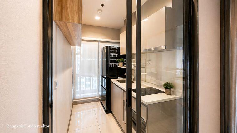picture 🍀🚆 Cozy Room For Rent 📌 Life Asoke–Rama 9 Condominium (Line: @rent2022) | Near MRT Rama 9  ✨ Ready to move in! ✨ 📌 Ref Code: A11202 - 5/9