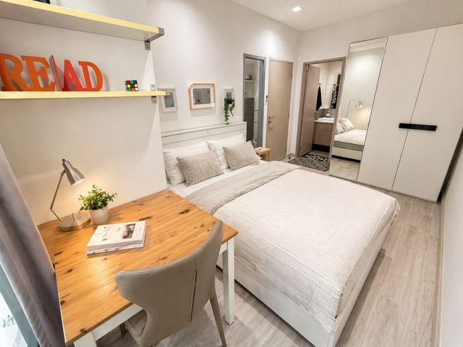 picture 💝🚆 Fully Furnished Unit For Rent 📌 Ideo Mobi Sukhumvit 81 (Line: @rent2022) | Near BTS On Nut  ✨ Ready to move in! ✨ 📌 Ref Code: A00725 - 4/13