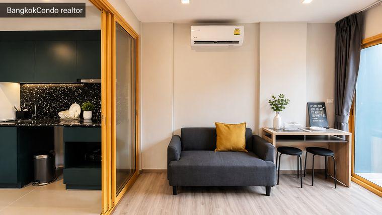 รูป 🍀🍀Prime condo location 🚆ให้เช่า📌เดอะเบส สุขุมวิท50 (Line:@rent2022) พร้อมเข้าอยู่ ✨ A00764 - รูปที่ 2/11
