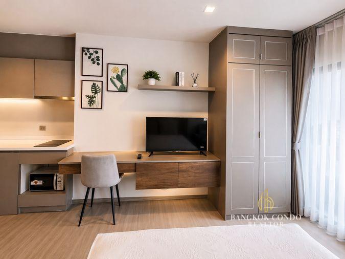 รูป 🍀🍀 Cozy room🍀ให้เช่า📌 ไลฟ์ อโศก-พระราม9 (Line:@rent2022)MRT พระราม9✨พร้อมเข้าอยู่🔖A11209 - รูปที่ 4/9