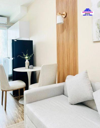 รูป 🔥ขายคอนโดราคาดีห้องมินิมอลโคซี่✅ ไอริส เวสท์เกต บางใหญ่ IRIS Westgate Bangyai | MRT สายสีม่วง - รูปที่ 5/8