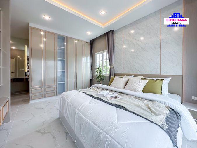 รูป 🔥ขายด่วนบ้านแฝดสไตล์โมเดิร์นอังกฤษ หลังมุม ใกล้ BTS ทำเลสาทร🔥Golden Neo Sathorn โกลเด้น นีโอ สาทร - รูปที่ 12/21