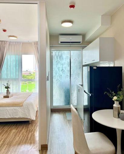 รูป 🔥ขายคอนโดราคาดีห้องมินิมอลโคซี่✅ ไอริส เวสท์เกต บางใหญ่ IRIS Westgate Bangyai | MRT สายสีม่วง - รูปที่ 1/8