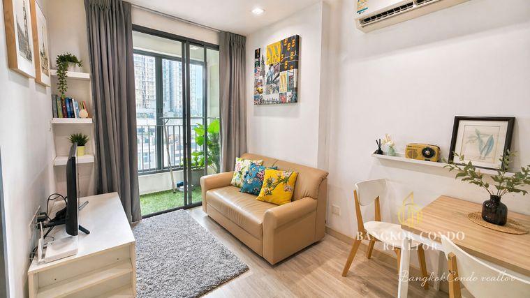 picture 💝🚆 Fully Furnished Unit For Rent 📌 Ideo Mobi Sukhumvit 81 (Line: @rent2022) | Near BTS On Nut ✨ Ready to move in! ✨ 📌 Ref Code: A00725 - 6/13