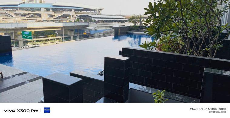 รูป ห้องมุม The President Sathorn-Ratchaphruek 2  ติดรถไฟฟ้า BTS และ MRT สถานีบางหว้า - รูปที่ 6/12